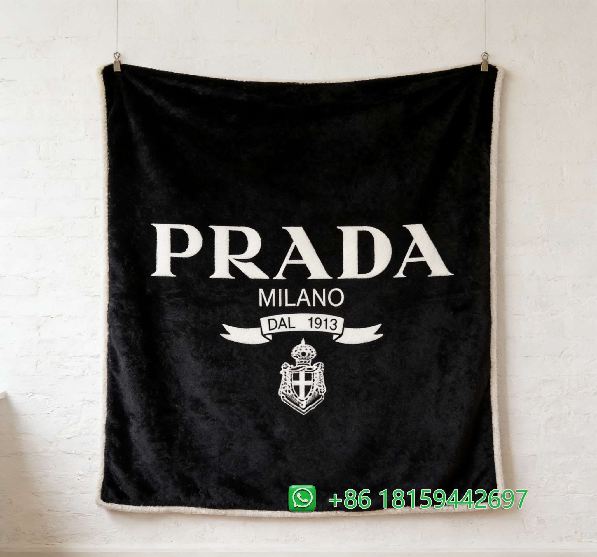 Prada Throw Blankets